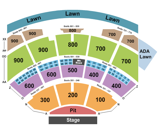 Riverbend Music Center Motley Crue Seating Chart
